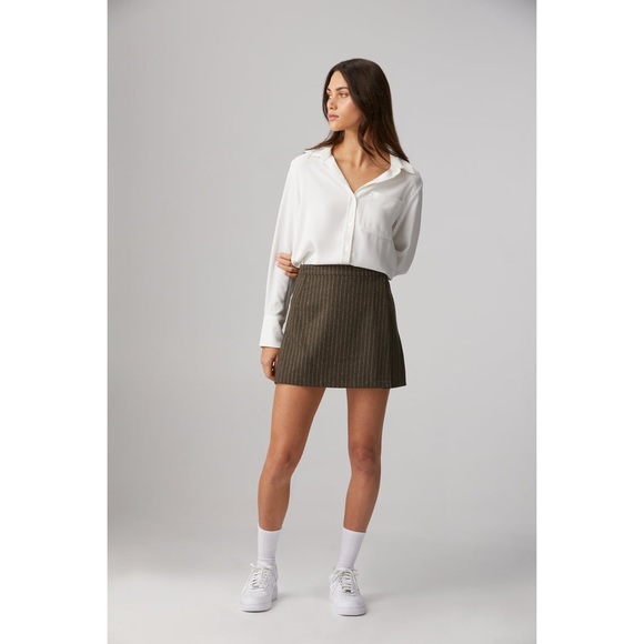 I love ugly ✨new✨ Riley Wrap Skirt in Dark Moss - Picture 1 of 8